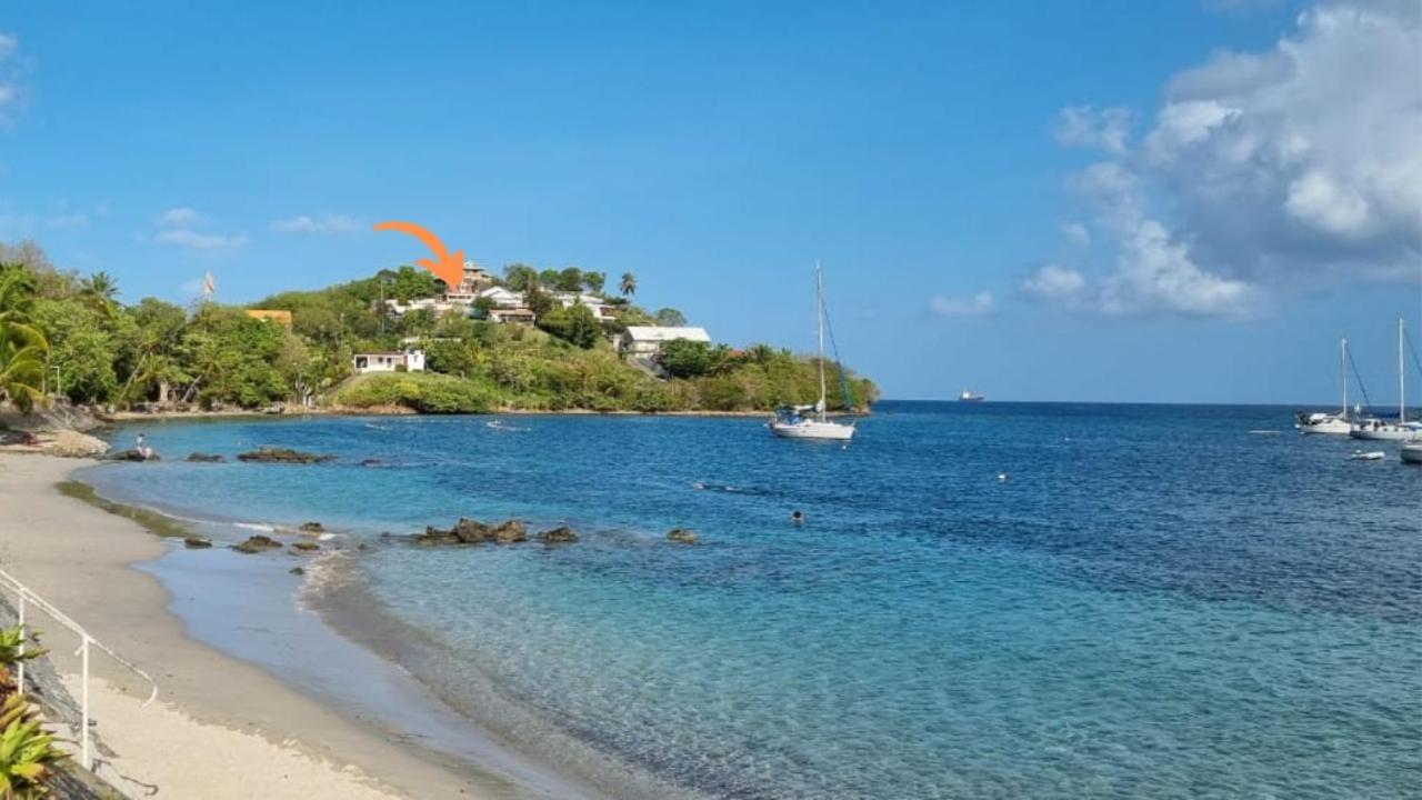 Villa Nautilia, Vue Mer, Proche Plage Les Trois-Ilets Exteriér fotografie