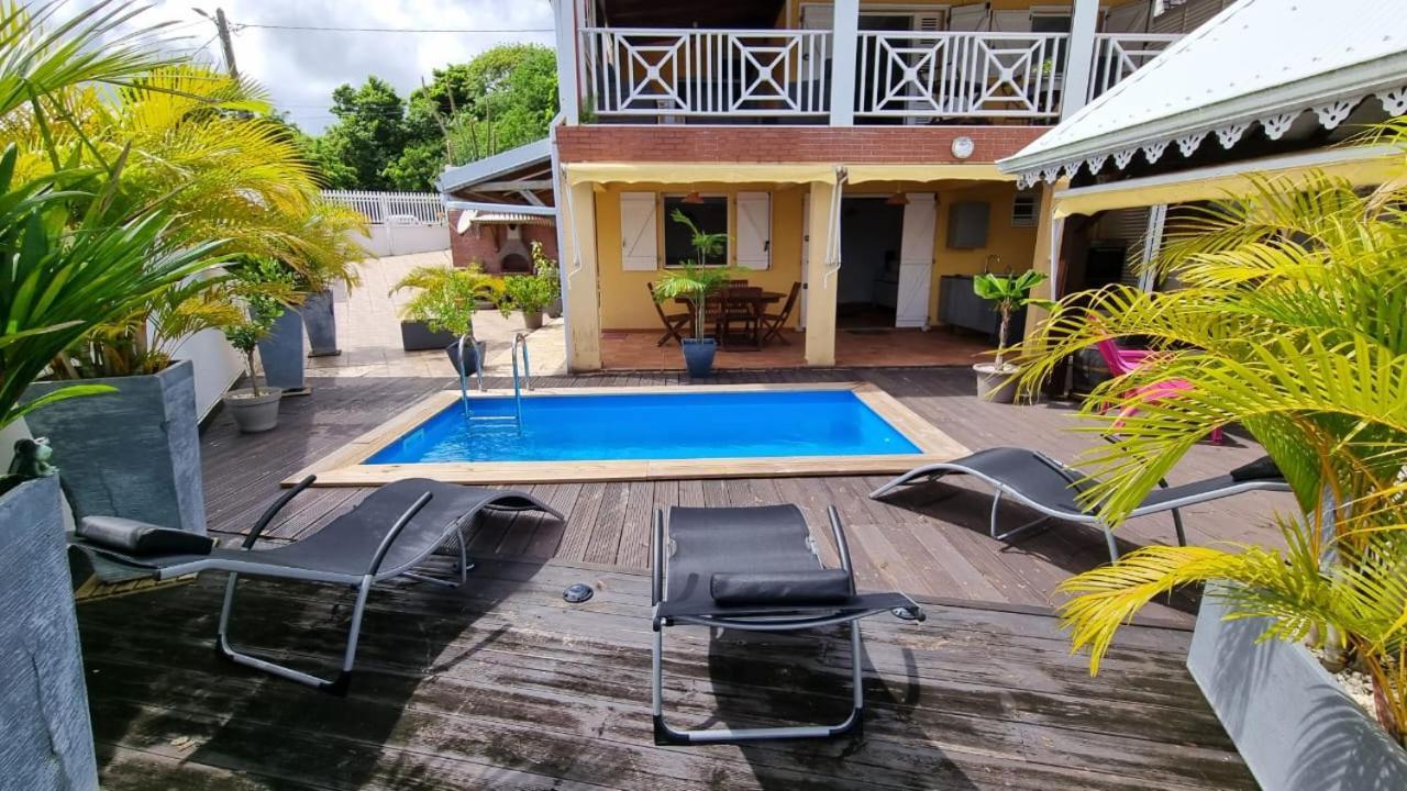 Villa Nautilia, Vue Mer, Proche Plage Les Trois-Ilets Exteriér fotografie